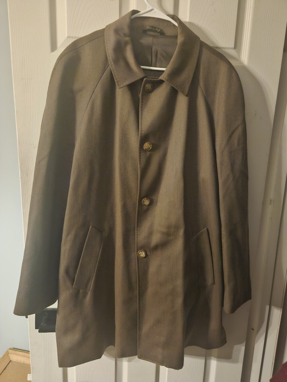 Vintage Valente Men's overcoat  SZ 42